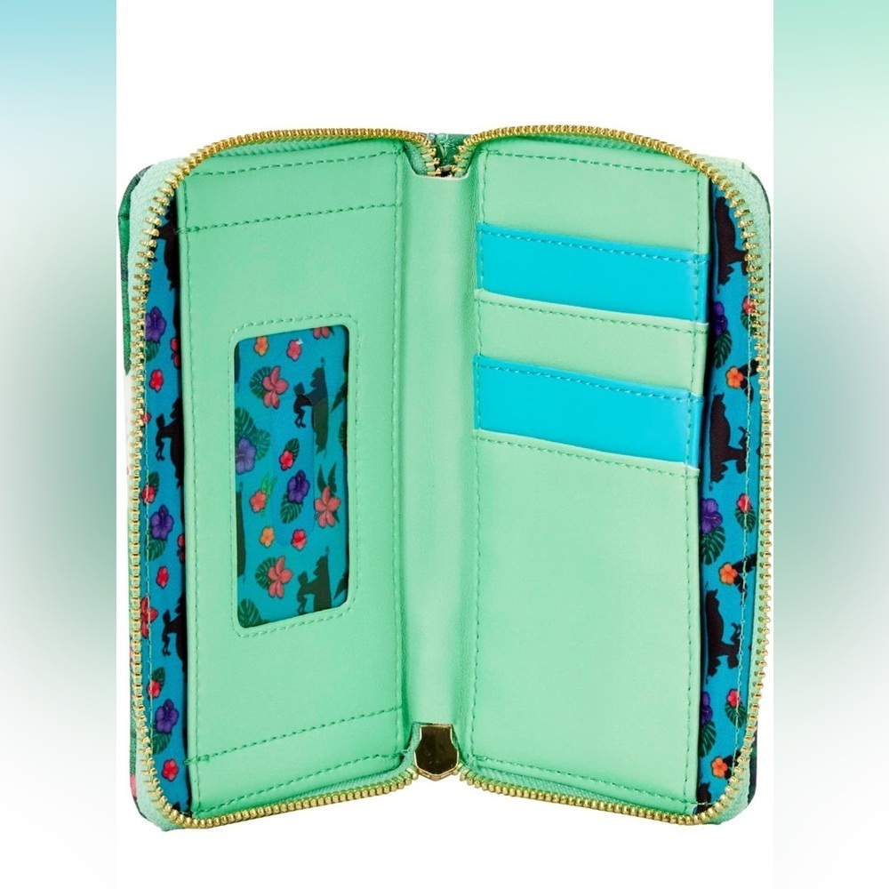 Loungefly Disney Jungle Book Bare Necessities Zip Around Wallet - Picture 7 of 7